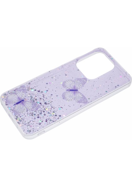 Aw Serisi Xiaomi Redmi 13 5g/13 4g Kılıf Epoksi Pvc Tpu Estetik Telefon Kapağı-Mor (Yurt Dışından) fırsatları