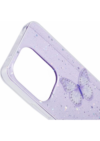 Aw Serisi Xiaomi Redmi 13 5g/13 4g Kılıf Epoksi Pvc Tpu Estetik Telefon Kapağı-Mor (Yurt Dışından) indirimleri