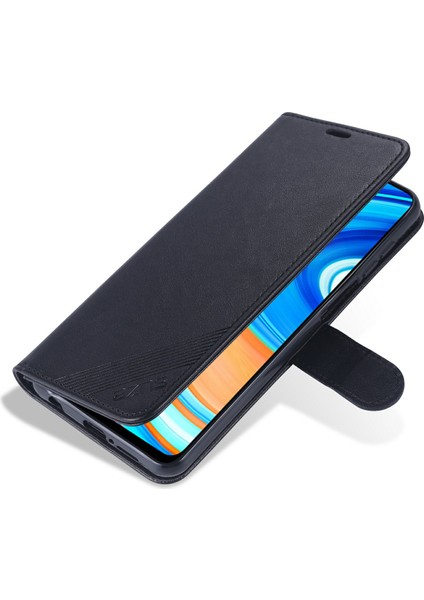 Xiaomi Redmi Note 9s-Siyah Için Deri Şık Telefon Kılıfı (Yurt Dışından) fırsatları