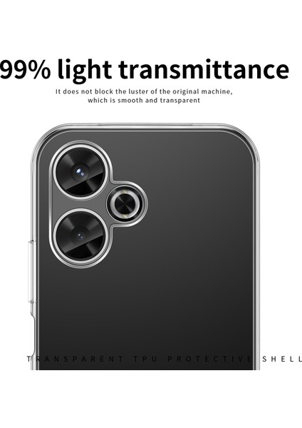 Xiaomi Redmi 13 5g/13 4g Kılıf Şeffaf Tpu Telefon Kapağı Çizilmeye (Yurt Dışından) indirimleri