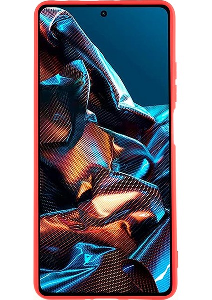 Xiaomi Poco X5 Pro 5g 2.0mm Tpu Arc Edge Kapak-Kırmızı Için Tpu Telefon Kılıfı (Yurt Dışından)