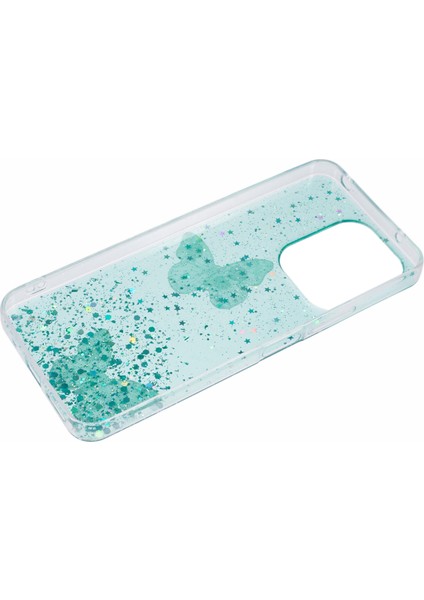 Aw Serisi Xiaomi Redmi 13 5g/13 4g Kılıf Epoksi Pvc Tpu Estetik Telefon Kapağı-Yeşil (Yurt Dışından) modelleri