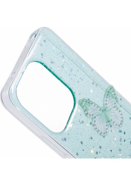 Aw Serisi Xiaomi Redmi 13 5g/13 4g Kılıf Epoksi Pvc Tpu Estetik Telefon Kapağı-Yeşil (Yurt Dışından) indirimleri