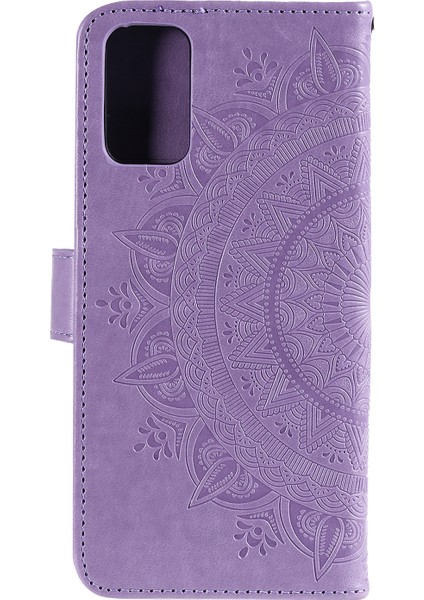 Xiaomi Redmi K30S Stand Kapağı-Mor Için Baskı Çiçek Deri Cüzdan Kılıf (Yurt Dışından) modelleri