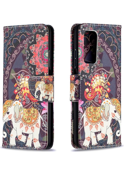 Xiaomi Redmi K30S-FIL ve Çiçek Için Desen Baskı Deri Cüzdan Koruyucu Kabuk (Yurt Dışından) fırsatları
