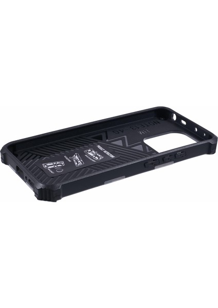 Xiaomi Redmi Note 13 4g Kılıf Kickstand Pc+Tpu Telefon Kapağı Kamuflaj Tasarımı-Ordu Yeşili Için (Yurt Dışından)