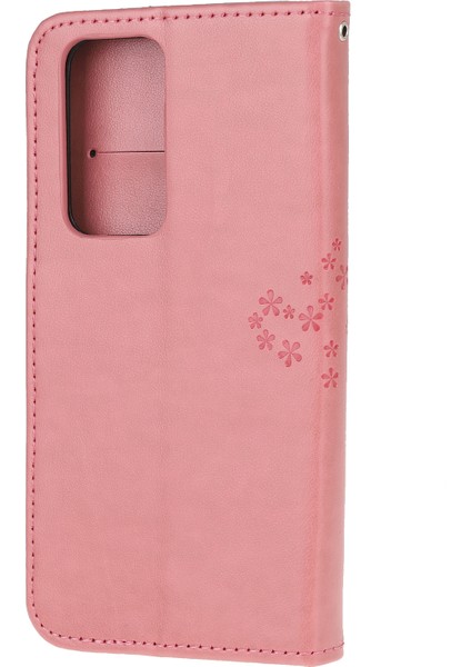 Xiaomi Redmi K30S-PEMBE Için Baskı Ağacı Baykuş Pu Deri Cüzdan Kılıf (Yurt Dışından) modelleri