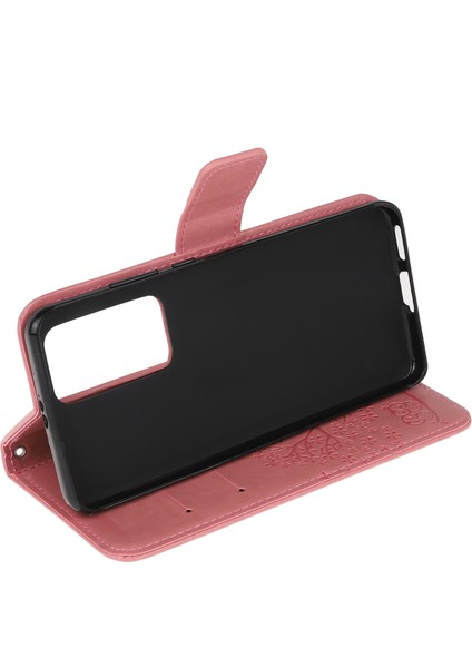Xiaomi Redmi K30S-PEMBE Için Baskı Ağacı Baykuş Pu Deri Cüzdan Kılıf (Yurt Dışından) fırsatları