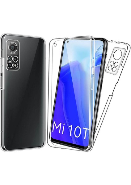 Xiaomi Mi 10T 5G/10T Pro 5g Için Hibrit Pet+Tpu+Akrilik Şeffaf Tam Koruyucu Kılıf Kabuk (Yurt Dışından)