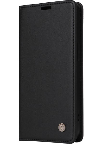 Xiaomi Redmi Için 14C 4g Kılıf Standı Deri Telefon Kapağı Güçlü Manyetik Kapatma-Siyah (Yurt Dışından) fiyatları