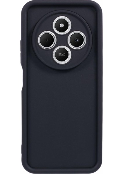 Xiaomi Redmi 14C 4g Kılıf Yivli Tasarım Tpu Kaymaz Telefon Kapağı-Siyah (Yurt Dışından)