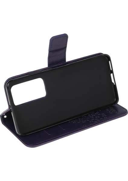 Xiaomi Redmi K30S-KOYU Mor Için Baskı Ağacı Baykuş Pu Deri Cüzdan Kılıf (Yurt Dışından) fırsatları