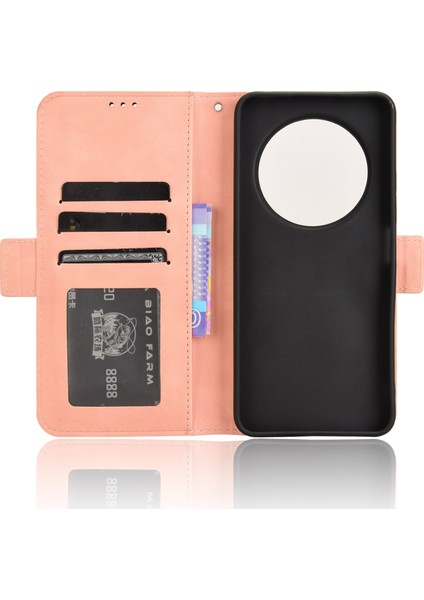 Xiaomi Redmi 14C 4g Deri Kılıf Telefon Cüzdan Kapağı Çoklu Kart Yuvaları Ile-Pembe (Yurt Dışından) indirimleri
