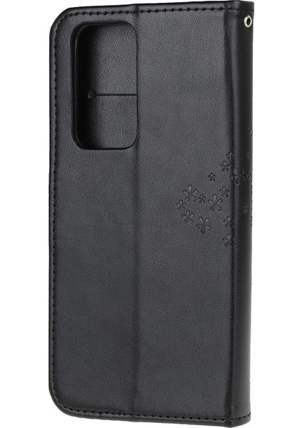 Xiaomi Redmi K30S-SIYAH Için Baskı Ağacı Baykuş Pu Deri Cüzdan Kılıf (Yurt Dışından) fiyatları