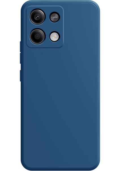 Xiaomi Poco X6 5g Darbeye Dayanıklı Kılıf Düz Kenarlı Tpu Telefon Kapağı-Mavi (Yurt Dışından)