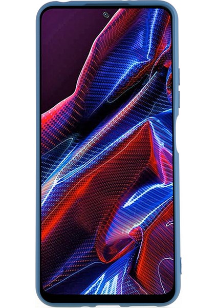 Xiaomi Poco X5 5g Cep Telefonu Kılıfı Için Tpu 2.0mm Kalın Ark Kenar Telefon Kapağı-Mavi (Yurt Dışından)