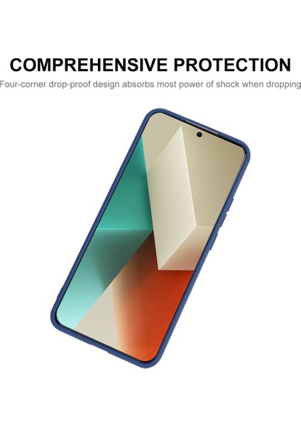 Xiaomi Xiaomi Poco X6 5g Silikon Kılıf Düz Kenar Telefon Kapağı + 9h Cam Koruyucu-Koyu Yeşil (Yurt Dışından) fiyatları
