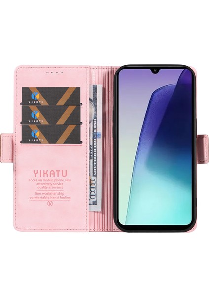 Xiaomi Redmi Için 14C 4g Kılıf Yan Toka Pu Deri Telefon Kapağı Litchi Doku-Pembe (Yurt Dışından) fiyatları
