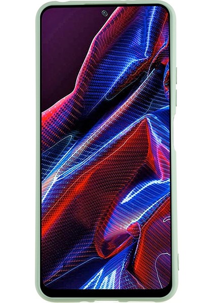 Xiaomi Poco X5 5g Cep Telefonu Kılıfı Için Tpu 2.0mm Kalın Ark Kenar Telefon Kapağı-Yeşil (Yurt Dışından)