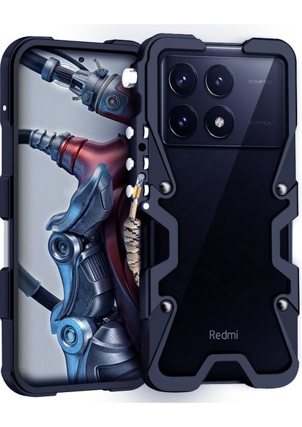 Xiaomi Poco F6 Pro 5g Champion Edition Kılıf Mekanik Kol Kabuğu-Siyah Için (Yurt Dışından) fırsatları