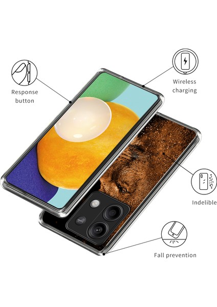 Xiaomi Redmi Note 13 5g Kılıf Şok Emici Tpu Desen Baskılı Telefon Kapak-Stil N Için (Yurt Dışından) modelleri