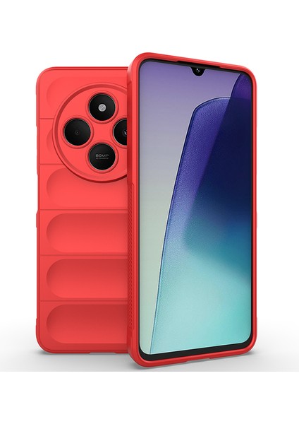 Xiaomi Redmi Için 14C 4g Kılıf Anti-Drop Yumuşak Tpu Sağlam Telefon Arka Kapak-Kırmızı (Yurt Dışından)