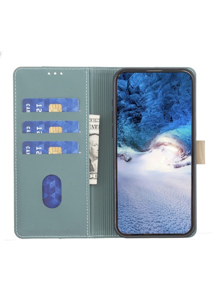 Xiaomi Redmi 14C 4g Deri Kılıf Ekleme Renkli Rfıd Engelleme-Yeşil (Yurt Dışından) fırsatları