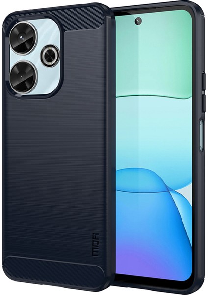 Xiaomi Redmi 13 5g/13 4g Tpu Telefon Kılıfı Karbon Fiber Doku-Mavi Için (Yurt Dışından)