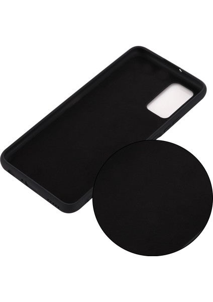 Xiaomi Mi 10T 5g/mi 10T Pro 5g-Siyah Için Sıvı Silikon Süper Ince Telefon Koruyucu Kılıf (Yurt Dışından)