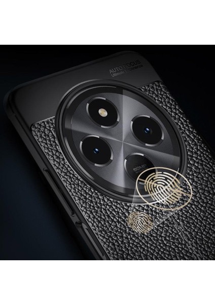 Xiaomi Redmi 14C 4g Kılıf Litchi Texture Tpu Esnek Telefon Kapağı, Siyah (Yurt Dışından) indirimleri
