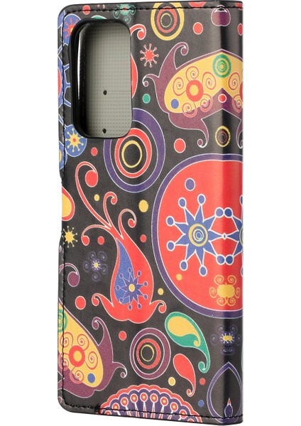 Desen Baskı Pu Deri Cüzdan Standı Koruyucu Kapak Için Xiaomi Redmi K30S-PAISLEY Flower (Yurt Dışından) fırsatları