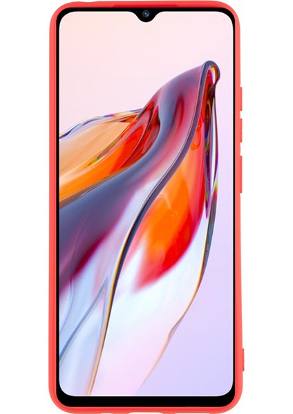 Xiaomi Redmi 12C 4g Sıvı Silikon Tpu 2.0mm Kalın Ark Kenar Telefon Kapağı-Kırmızı Için Cep Telefonu Kılıfı (Yurt Dışından) modelleri