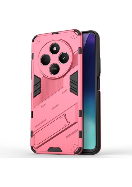 Xiaomi Redmi Için 14C 4g Kılıf Pc+Tpu Kickstand-Rose ile Darbeye Dayanıklı Telefon Kapağı (Yurt Dışından)