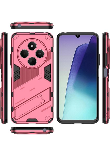 Xiaomi Redmi Için 14C 4g Kılıf Pc+Tpu Kickstand-Rose ile Darbeye Dayanıklı Telefon Kapağı (Yurt Dışından) indirimleri