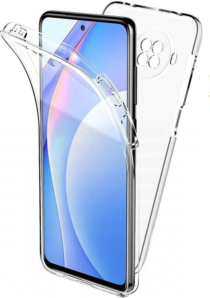 Xiaomi Mi 10T Lite 5g Hibrit Pet+Tpu+Akrilik Şeffaf Kabuk Için Tam Koruyucu Kapak (Yurt Dışından)
