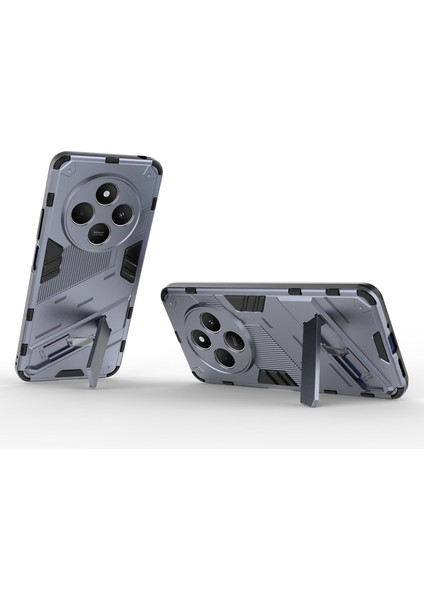 Xiaomi Redmi 14C 4g Kılıf Pc+Tpu Darbeye Dayanıklı Telefon Kılıfı, Kickstand-Koyu Mavi Için (Yurt Dışından) modelleri