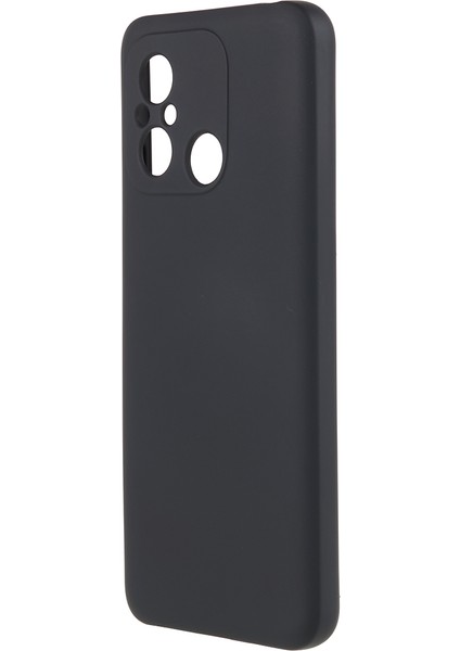 Xiaomi Redmi 12C 4g Sıvı Silikon Tpu 2.0mm Kalın Ark Kenar Telefon Kapağı-Siyah Için Cep Telefonu Kılıfı (Yurt Dışından) fiyatları