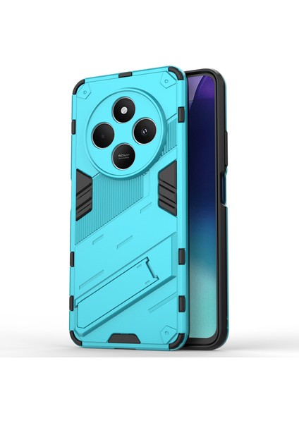 Xiaomi Redmi 14C 4g Kılıf Pc+Tpu Kickstand-Bebek Mavisi ile Darbeye Dayanıklı Telefon Kılıfı Için (Yurt Dışından)