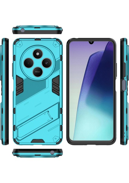 Xiaomi Redmi 14C 4g Kılıf Pc+Tpu Kickstand-Bebek Mavisi ile Darbeye Dayanıklı Telefon Kılıfı Için (Yurt Dışından) indirimleri