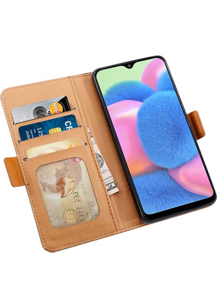 Xiaomi Poco C75 4g Kılıf Renk Ekleme Pu Deri Cüzdan Telefon Kapağı-Mavi Için (Yurt Dışından)