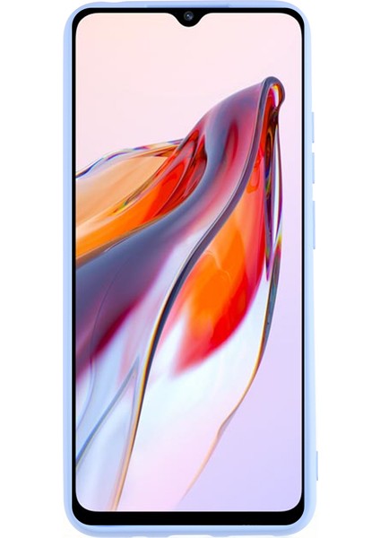 Xiaomi Redmi 12C 4g Sıvı Silikon Tpu 2.0mm Kalın Ark Kenar Telefon Kapağı-Mor Için Cep Telefonu Kılıfı (Yurt Dışından) modelleri