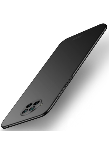 Xiaomi Mi 10T Lite 5g-Siyah Için Kalkan Parmak Izi Önleyici Ince Buzlu Kaplama Yüzey Sert Pc Kılıfı (Yurt Dışından)