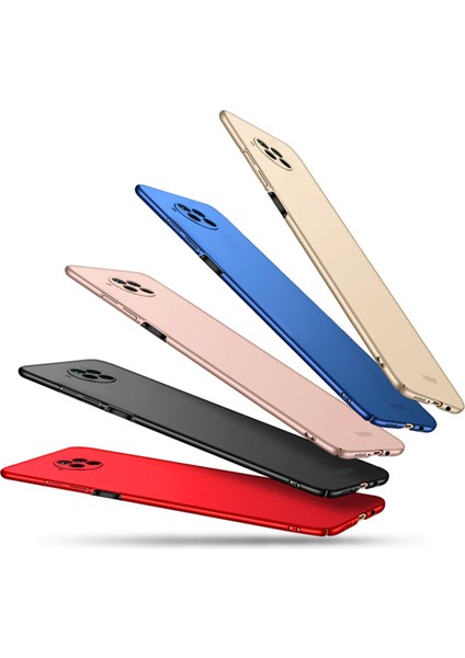 Xiaomi Mi 10T Lite 5g-Siyah Için Kalkan Parmak Izi Önleyici Ince Buzlu Kaplama Yüzey Sert Pc Kılıfı (Yurt Dışından)