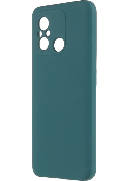 Xiaomi Redmi 12C 4g Sıvı Silikon Tpu 2.0mm Kalın Ark Kenar Telefon Kapağı-Gece Yarısı Yeşili Için Cep Telefonu Kılıfı (Yurt Dışından) fiyatları