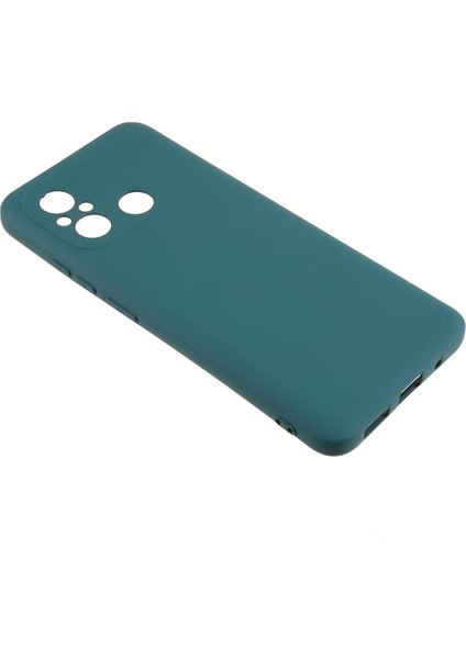 Xiaomi Redmi 12C 4g Sıvı Silikon Tpu 2.0mm Kalın Ark Kenar Telefon Kapağı-Gece Yarısı Yeşili Için Cep Telefonu Kılıfı (Yurt Dışından) fırsatları