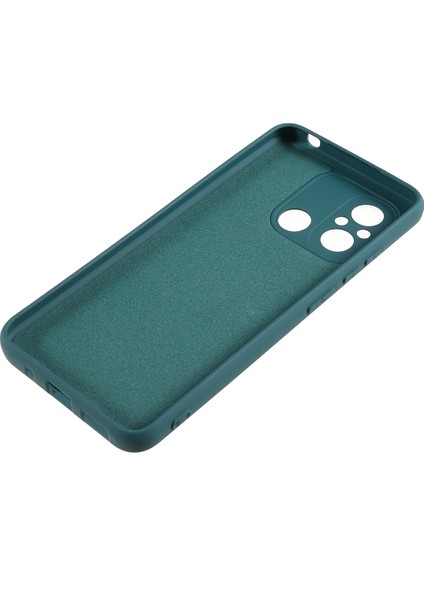 Xiaomi Redmi 12C 4g Sıvı Silikon Tpu 2.0mm Kalın Ark Kenar Telefon Kapağı-Gece Yarısı Yeşili Için Cep Telefonu Kılıfı (Yurt Dışından) indirimleri