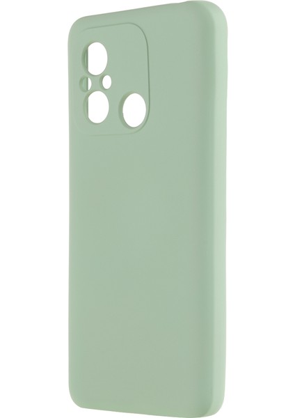 Xiaomi Redmi 12C 4g Sıvı Silikon Tpu 2.0mm Kalın Ark Kenar Telefon Kapağı-Yeşil Için Cep Telefonu Kılıfı (Yurt Dışından) fiyatları
