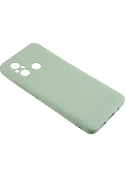 Xiaomi Redmi 12C 4g Sıvı Silikon Tpu 2.0mm Kalın Ark Kenar Telefon Kapağı-Yeşil Için Cep Telefonu Kılıfı (Yurt Dışından) fırsatları