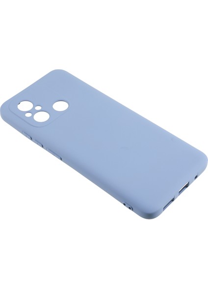 Xiaomi Redmi 12C 4g Sıvı Silikon Tpu 2.0mm Kalın Ark Kenar Telefon Kapağı-Gri Için Cep Telefonu Kılıfı (Yurt Dışından) fırsatları