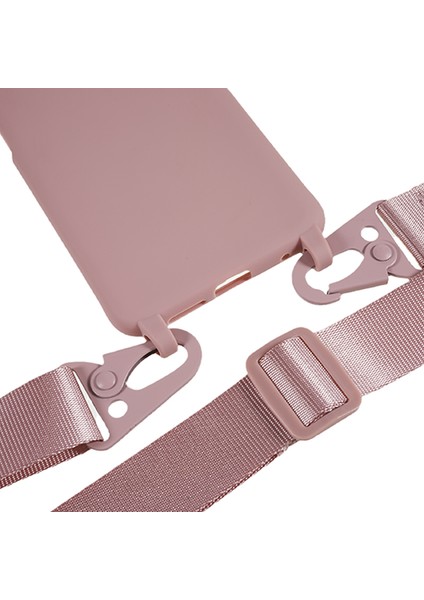 Xiaomi Redmi Için Not 11 4g(Qualcomm) Yumuşak Tpu Telefon Kılıfı Mat Kaplama Anti-Damla Kapak Geniş Kordon-Derin Pembe (Yurt Dışından) fırsatları